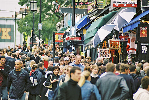 Camden Market | Misterzee / CC-BY-3.0 / Wikimedia Commons
