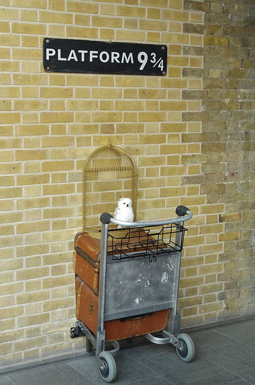 Platform 9 3/4 | Bert Seghers / Wikimedia Commons