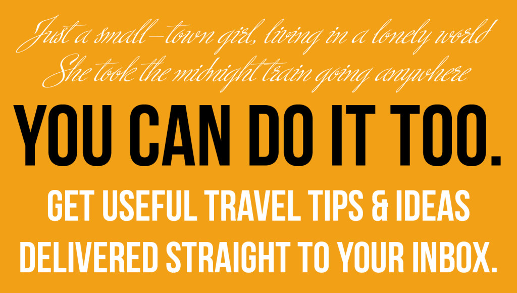 small-town girl travel_you can do it too