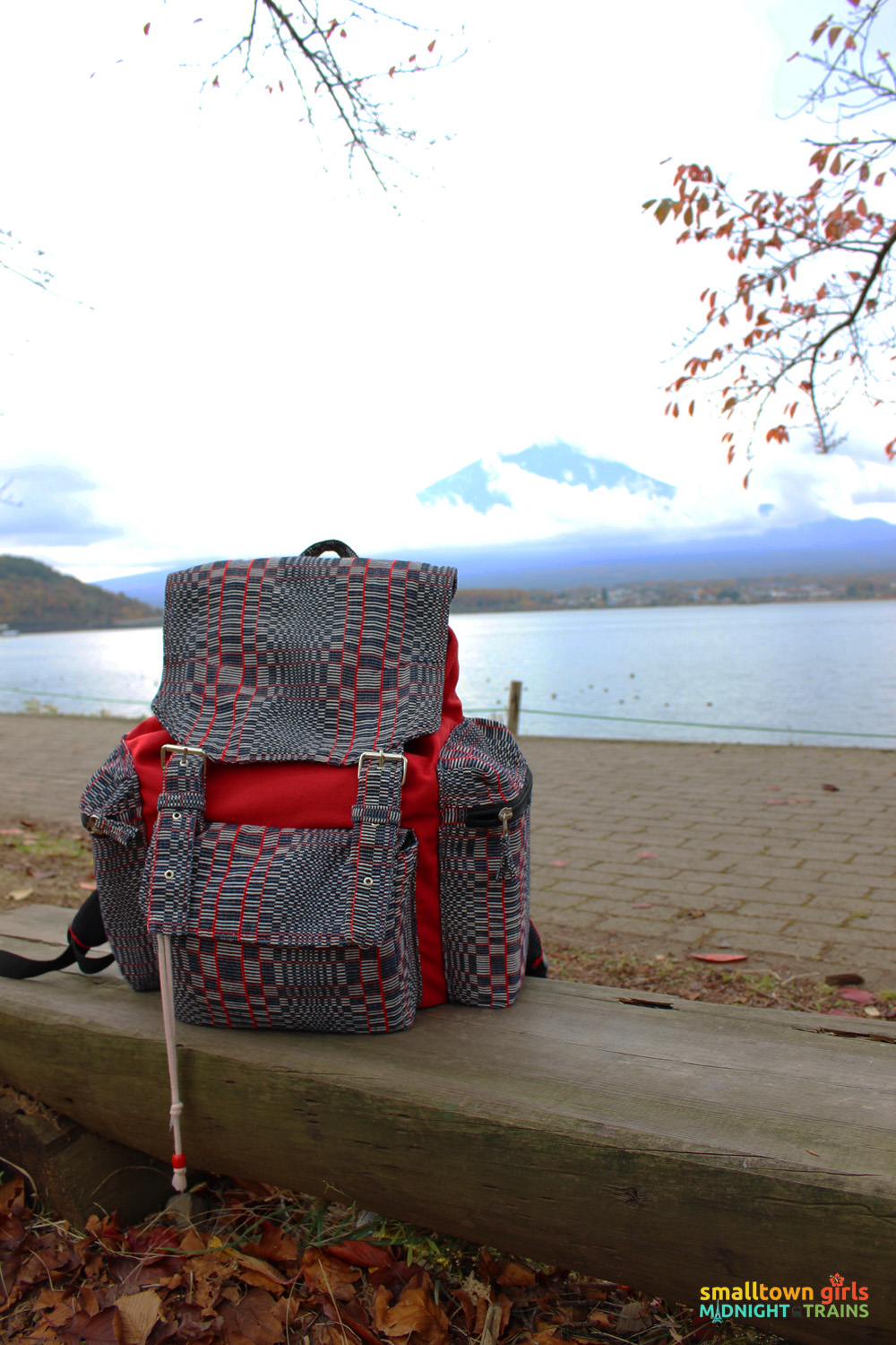 SGMT Japan Lake Kawaguchi Momiji Kairo 14 Mount Fuji and Northloom Miguee backpack