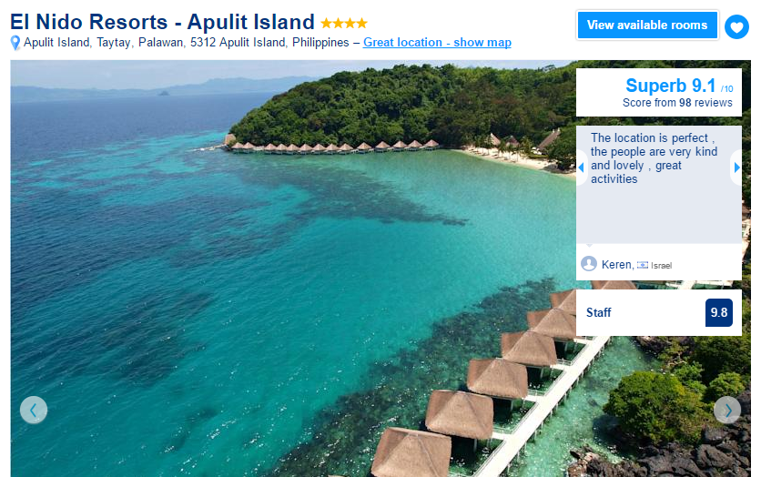 Where to stay in El NIdo - El Nido Resorts Apulit Island
