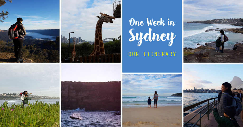 SGMT _ One Week in Sydney _ Our Itinerary