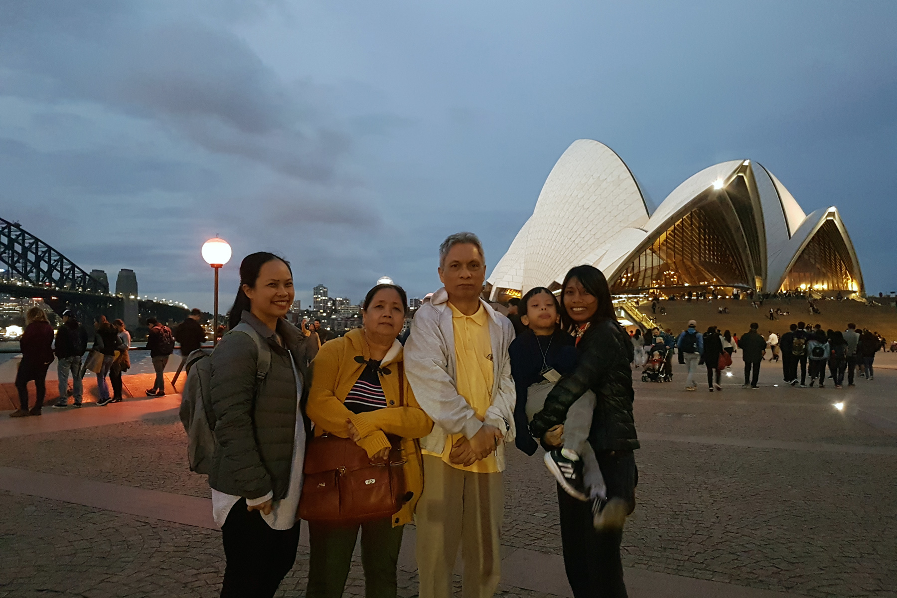 Our family in Sydney